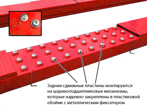 A455AH (PEAK KHL-5500A) Подъемник четырехстоечный, 5.5 тонн, под 3D сход-развал  фото 4